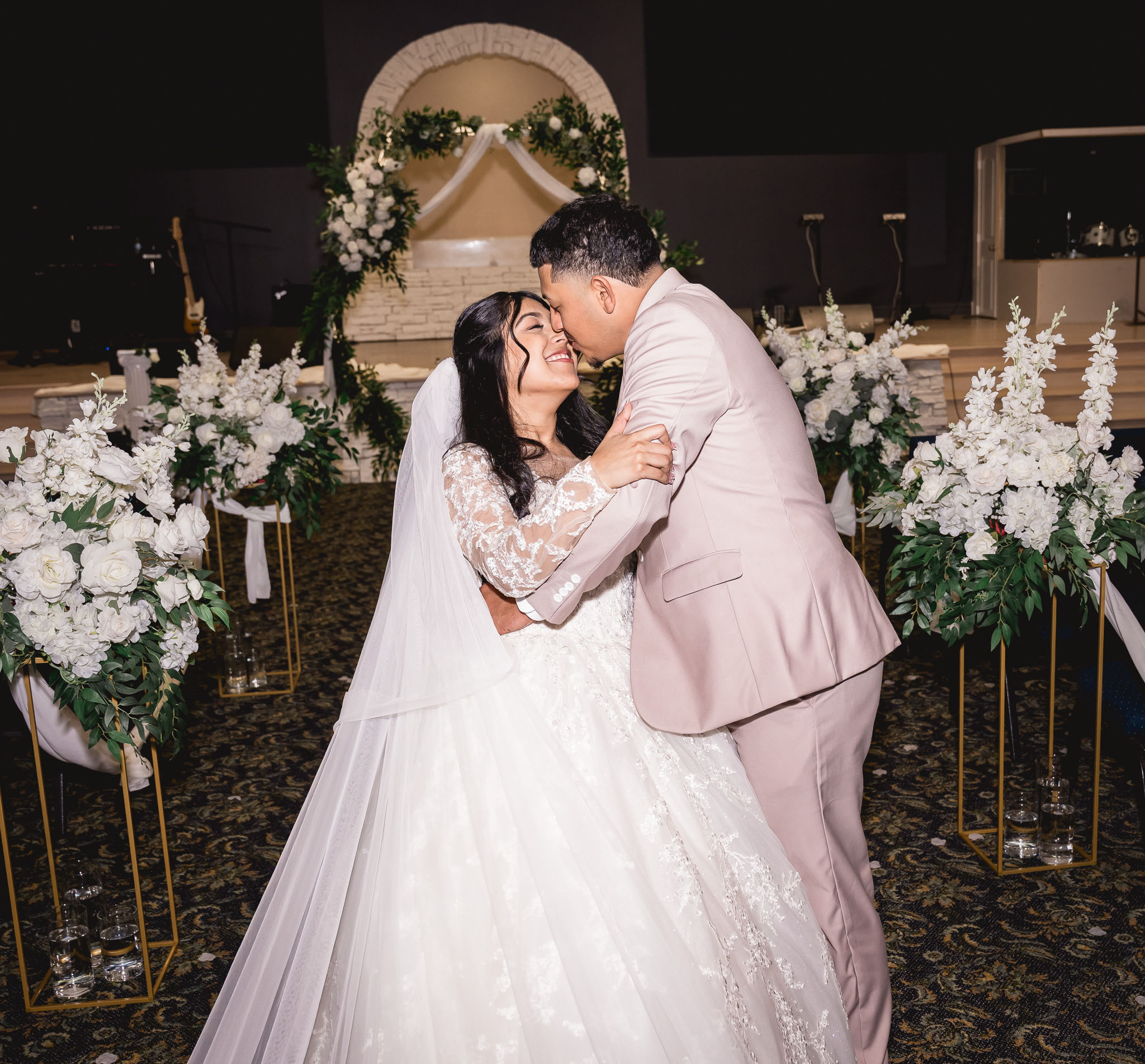 Wedding day portrait